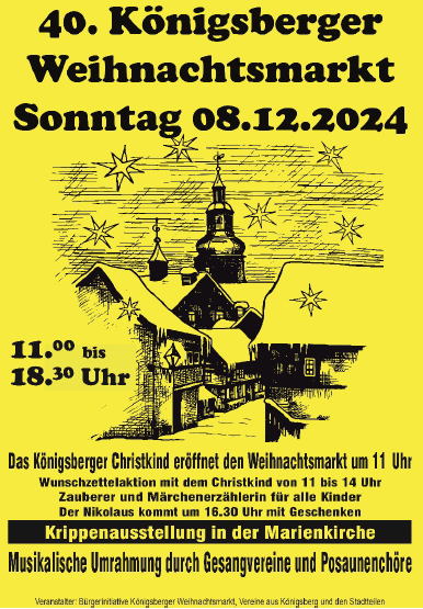 Königsberger Weihnachtsmarkt 2024